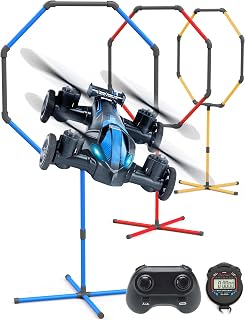 Galvanox Racing RC Drone with Obstacle Course Kit, Includes 3 Hoop Sizes for Competition Game Set